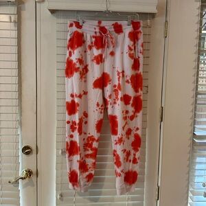 Velvet Heart pink tie-dye sweatpants